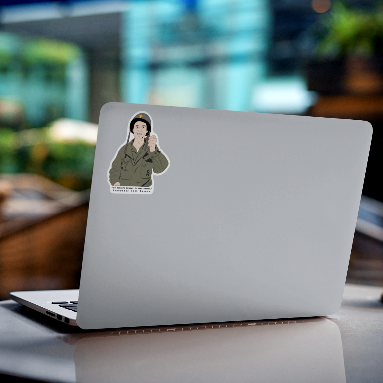 Venerable Fr. Kapaun Sticker