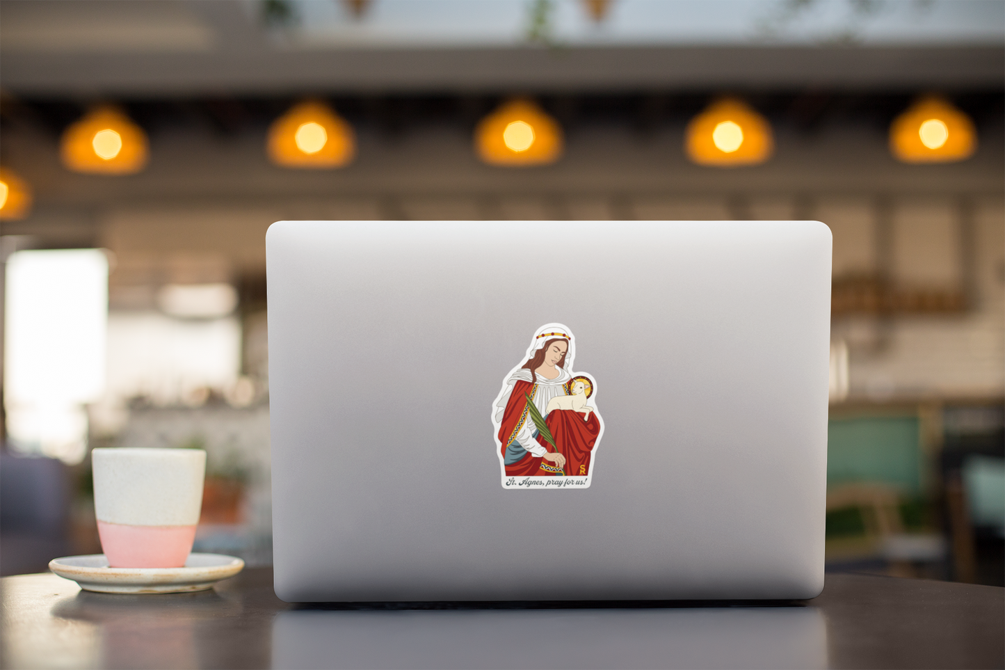 St. Agnes Sticker