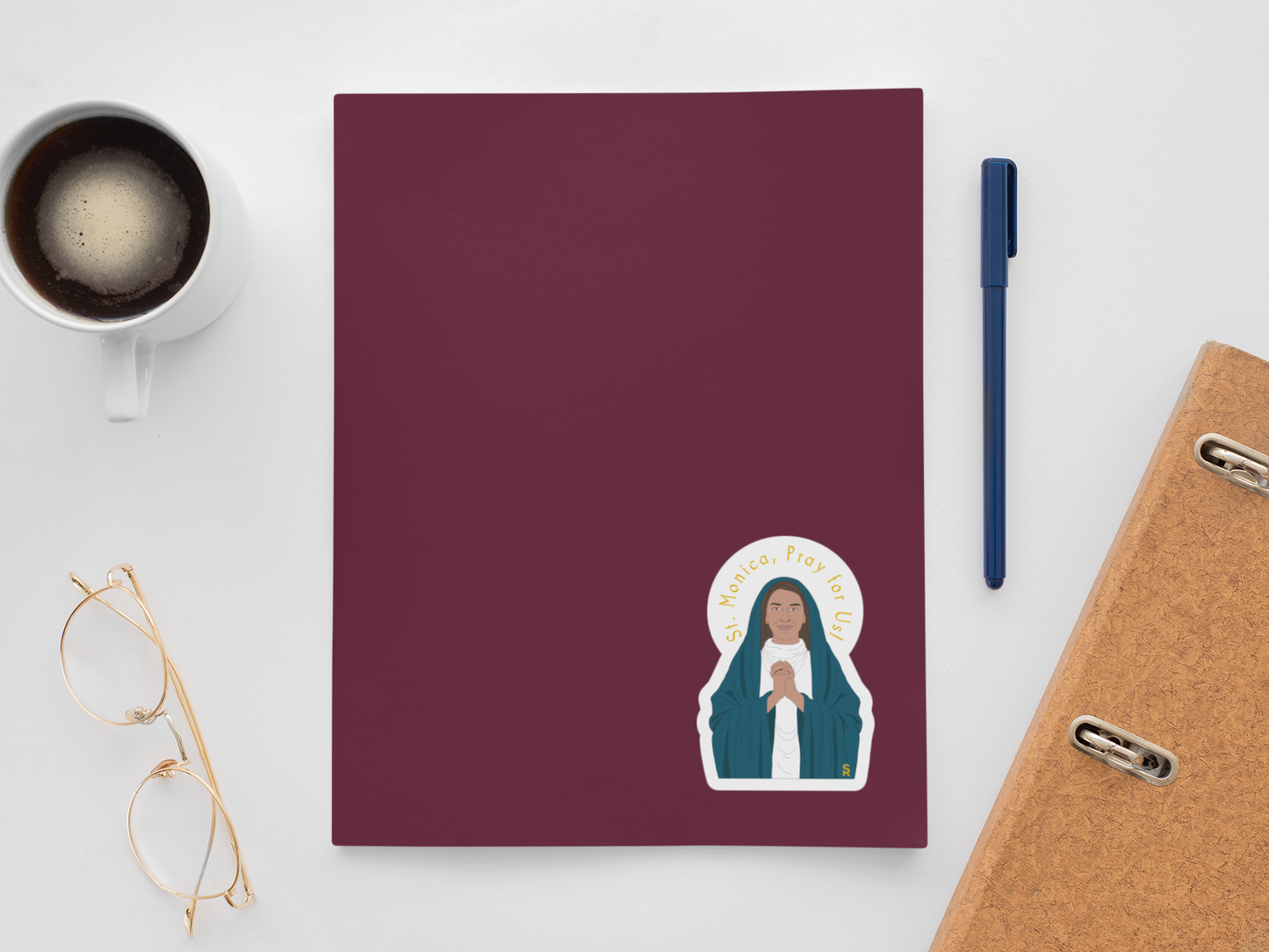 St. Monica Sticker