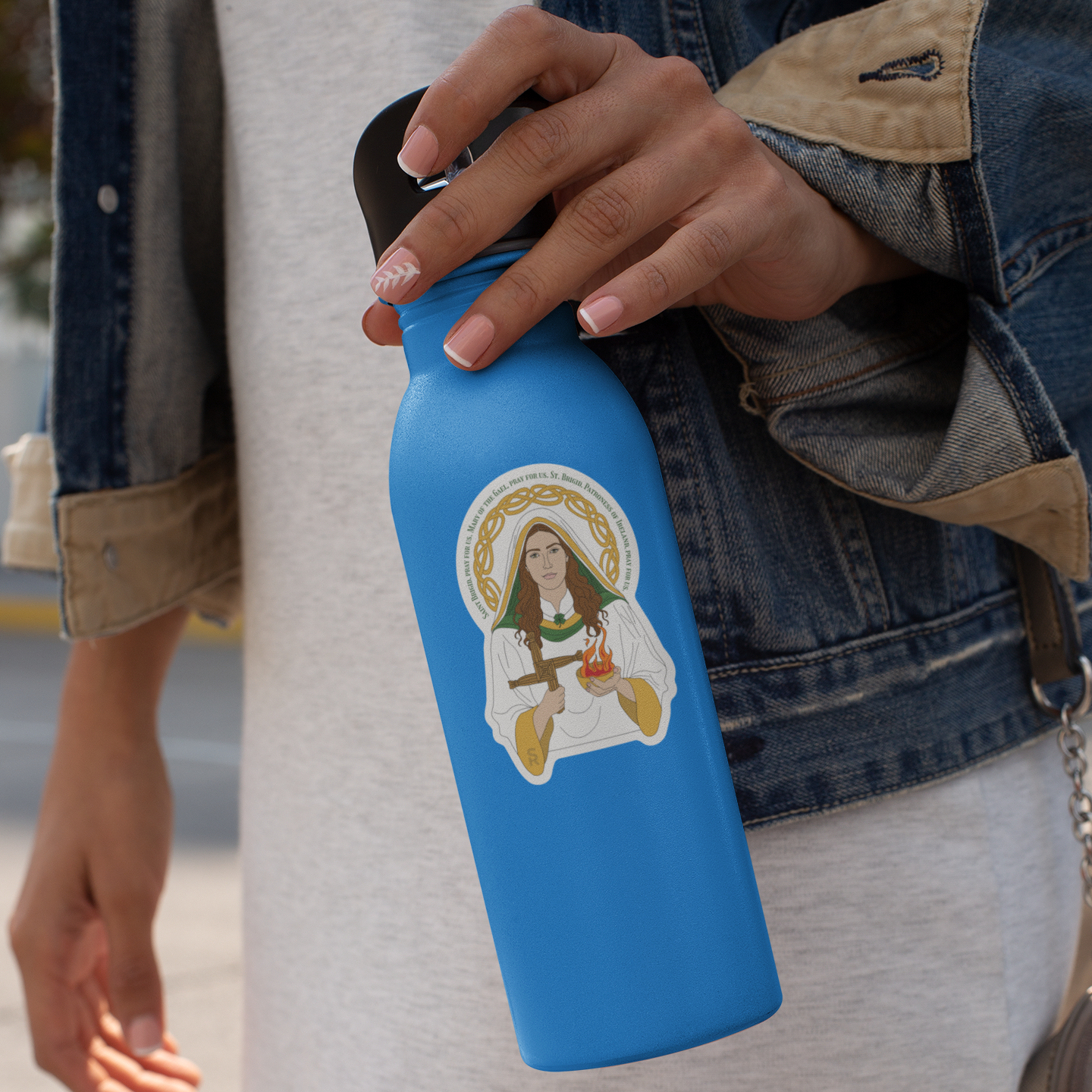 St. Brigid of Ireland Sticker