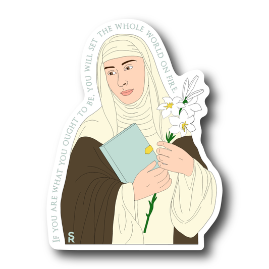 St. Catherine of Siena Sticker