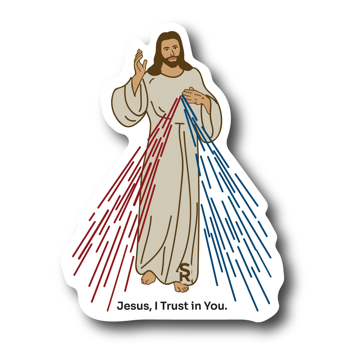 Divine Mercy Sticker