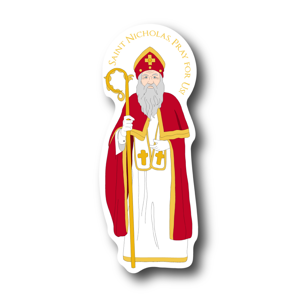 St. Nicholas Sticker