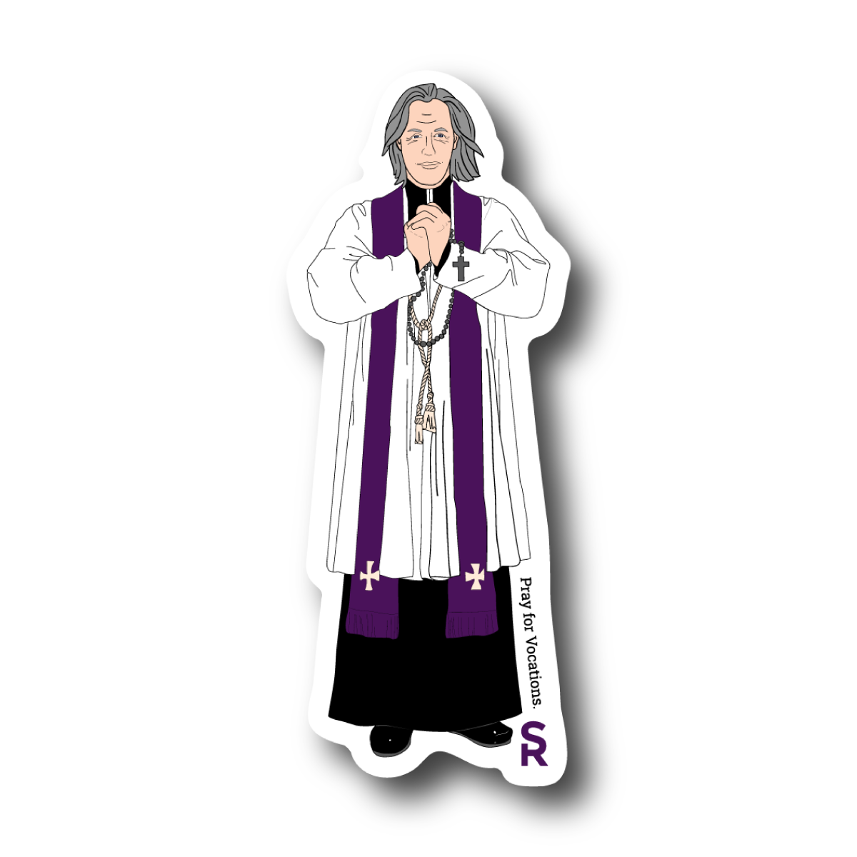 St. John Vianney Sticker