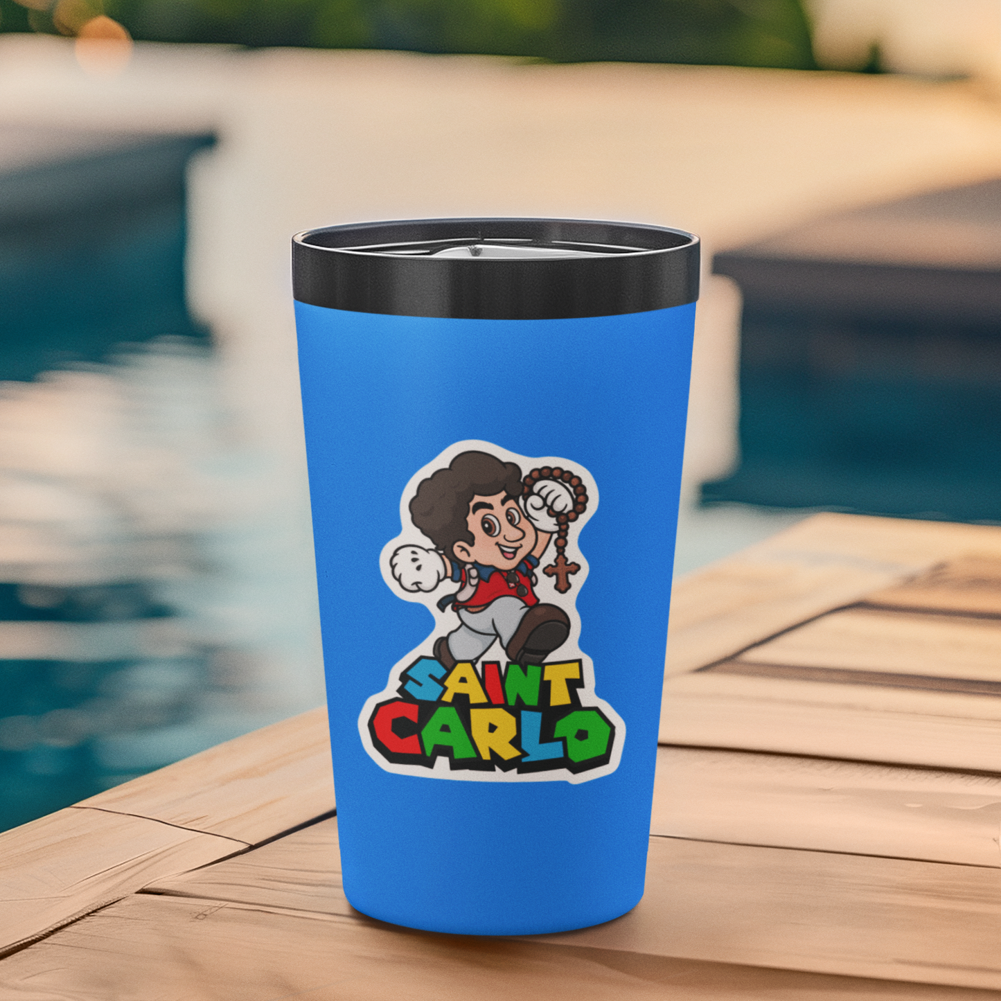 Super St. Carlo Acutis Sticker 10-pack
