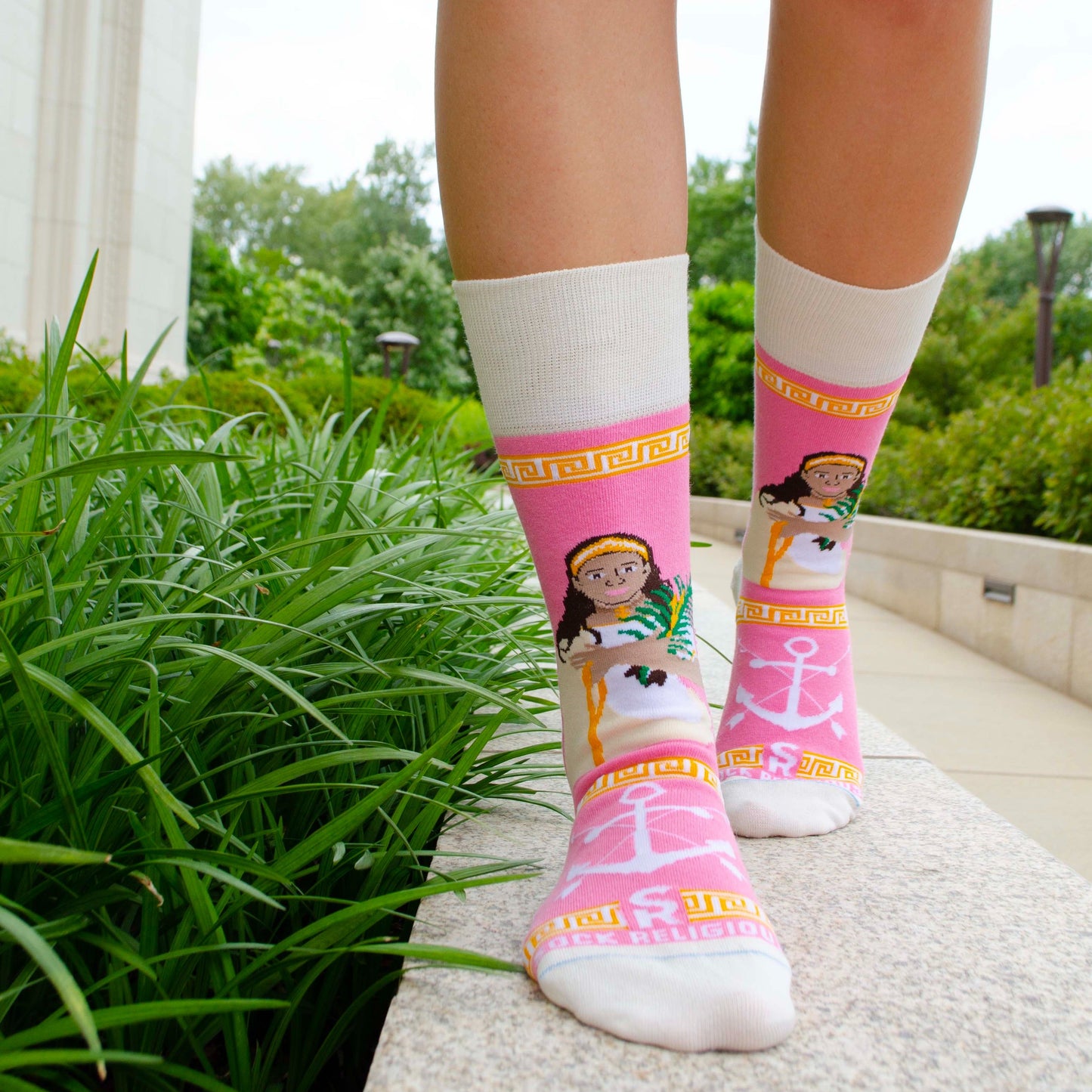 St. Philomena Adult Socks