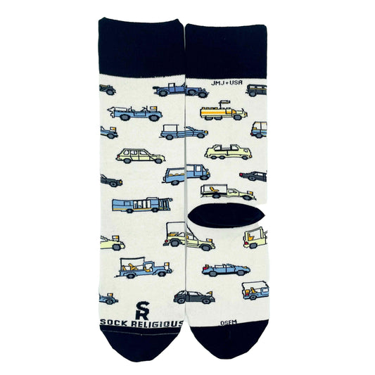 Pope Mobile Adult Socks